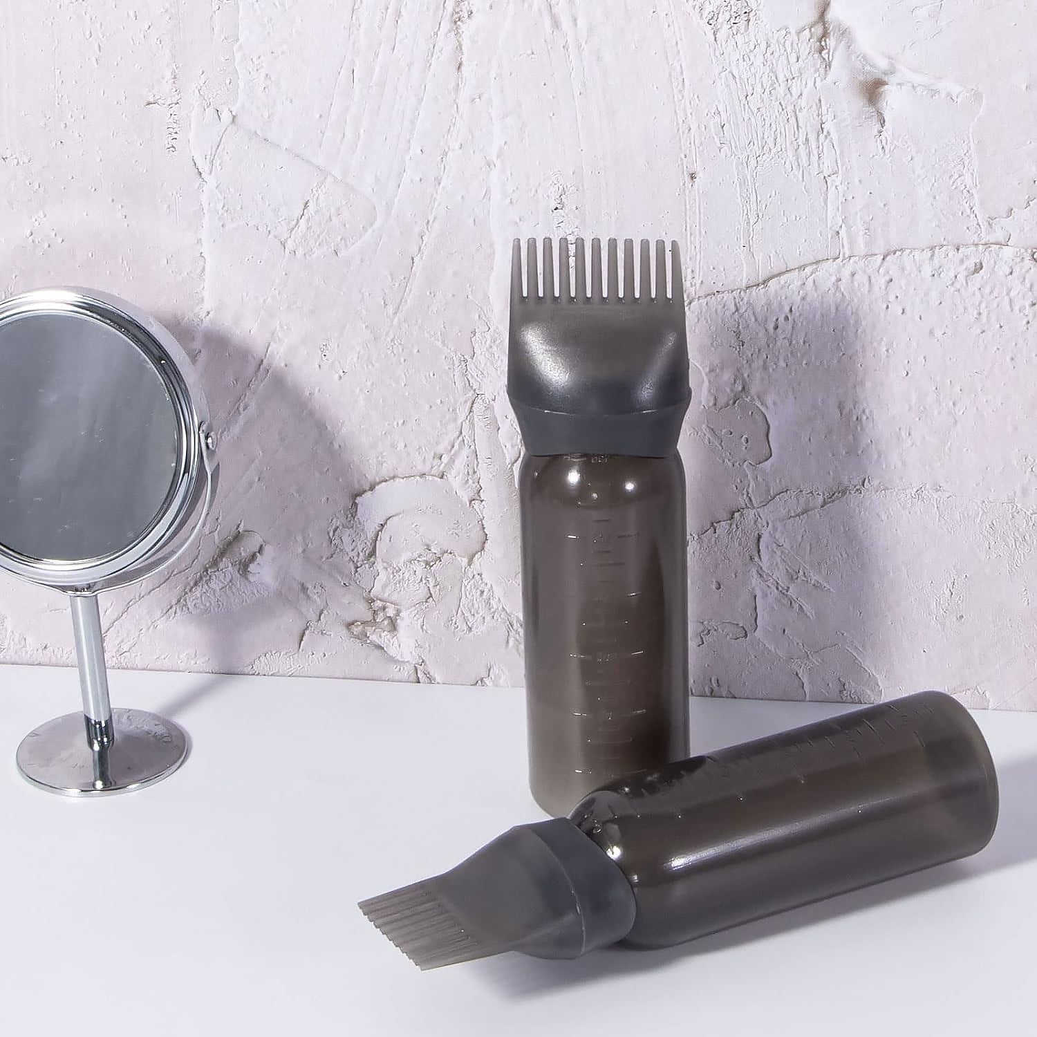 Comb Applicator Bottle, Hair Oil Applicator Bottle for Hair Dye Bottle Applicator Brush with Graduated Scale, Professional Brush Applicator Comb Hairdressing Coloring Styling Tool (1 Pc), Hair accessories Comb Applicator Bottle, Hair Oil Applicator Bottle for Hair Dye Bottle Applicator Brush with Graduated Scale, Professional Brush Applicator Comb Hairdressing Coloring Styling Tool (1 Pc), Hair accessories